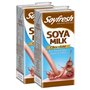 Soyfresh Soya Milk Chocolate 1L X2