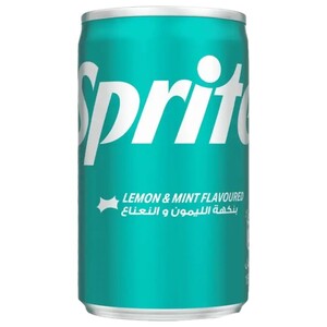 Sprite Carbonated Soft Drink Lemon & Mint 150Ml