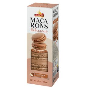 La Mole Macarons Hazelnut 90G
