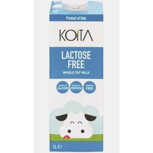 Koita Lactose Free Full Fat Milk Vitamin A And D3 Added 1L