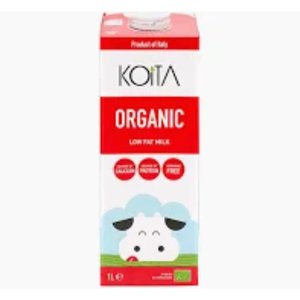 Koita Organic Low Fat Milk Added Vitamin A & D3 1L
