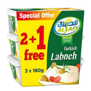 Al Safi Turkish Style Labneh 180 Gr Pack Of 3