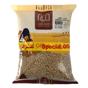 Liwa Gate Green Lentil 1 Kg X 2 Pcs