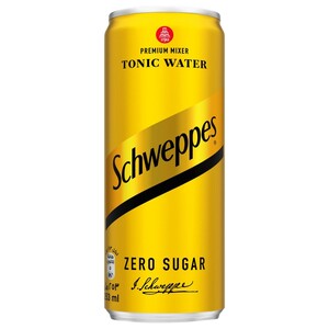 Schweppes Tonic Water Zero Sugar 253Ml