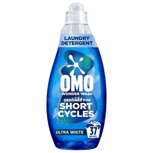 Omo Wonder Wash Liquid Laundry Detergent Ultra White 1480Ml
