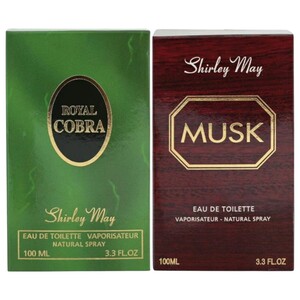 Shirley May Eau De Toilette Royal Cobra For Women 100Ml + Musk For Men 100Ml