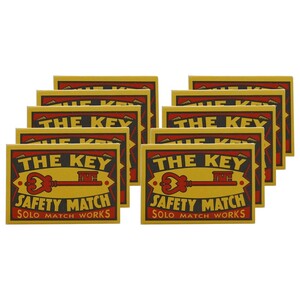 Solo The Key Safety Matches Household X10