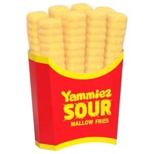 Yammiez Sour Mallow Fries 44G