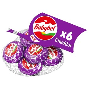 Babybel Mini Cheddar 6 Pieces 120G