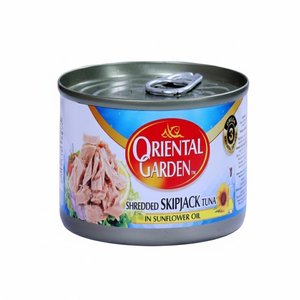 Oriental Light Meat Tuna Sheredded In Sunflower Oil 170Gm