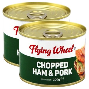 Flying Wheel Chopped Ham & Pork 200G X2