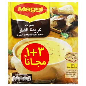 Maggi Soup Mushrooms Sachet 68G 3 + 1 Free