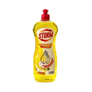Storm Dishwashing Liquid Lemon 650Ml