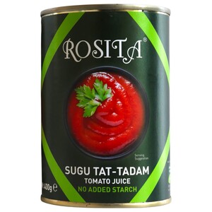 Rosita Tomato Juice No Added Starch 400G