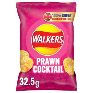 Walkers Potato Chip Prawn Cocktail 32.5G