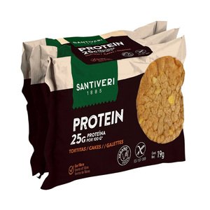 Santiveri Rice Cake Protein Noglut 19G X3