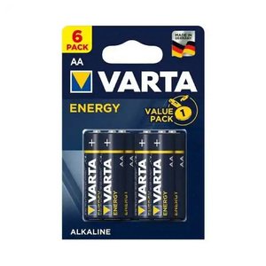 Varta Battery Nrj Aa 6Pcs