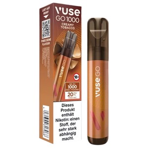 vuse go 1000 creamy tobacco 20mg Vuse Go 1000 Box Double Apple Disposable Vape main image 0