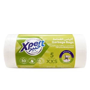 Xpert 5 Gallon Garbage Bag White 46 X 52 Cm 30 Bags