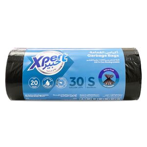 Xpert 30 Gallon Garbage Bag Black 60 X 90 Cm 20 Bags