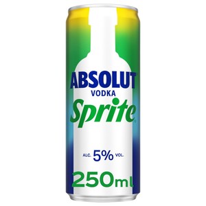 Absolut Vodka Sprite 250Ml