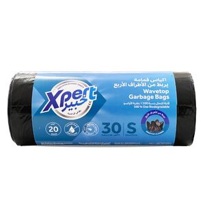 Xpert 30 Gallon Wavetop Garbage Bags 60 X 90 Cm 20 Bags
