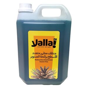 Yalla! Anti-Bacterial Multi-Purpose Multi-Surface Disinfectant Cleaner Pine 5 L