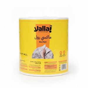 Yalla! Maxi Roll White Multi-Purpose Towel 1 Ply 165 Meters