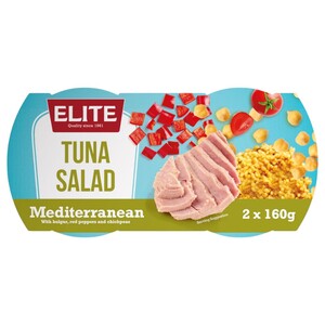 Elite Tuna Salad Mediterranean 160G X2