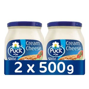 Puck Cream Cheese Spread Jar 500 Gr 2 Pcs