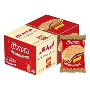Ulker Choco Sandwich Biscuit, 22.5 Gr Pack Of 24