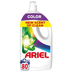 Ariel Liquid Laundry Detergent Color 80 Washes 3.6L