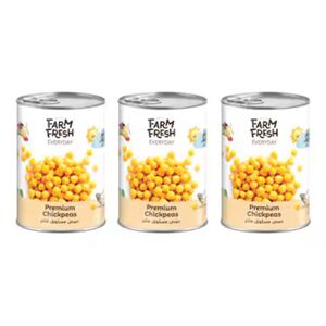 Farm Fresh Everyday Premium Chickpeas 400 Gr Pack Of 3