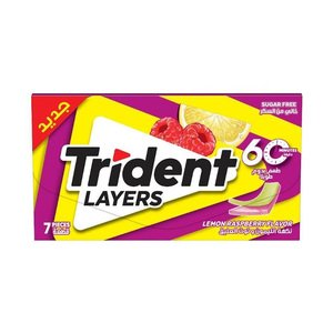 Trident Chewing Gum Raspberry Lemon 13.5G