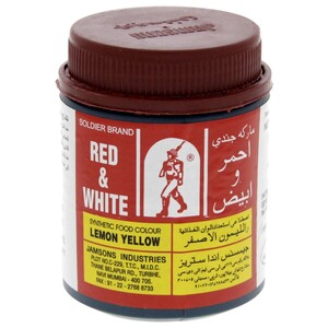 Red & White Food Color Lemon Yellow 100G