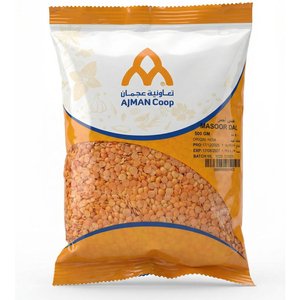 Ajman Coop Masoor Dal 500Gm