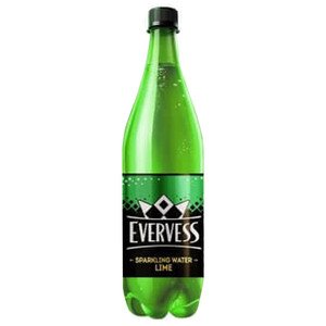 Evervess Sparkling Water Lime Zero Sugar 330Ml