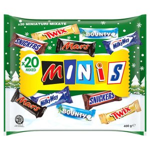 Mini Miniaturi Mixate Chocolate 400G