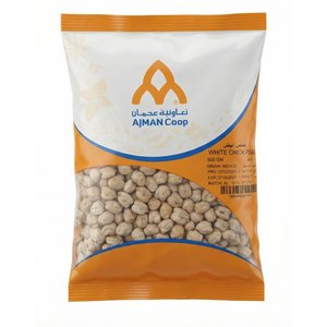 Ajman Coop White Chick Peas 500Gm