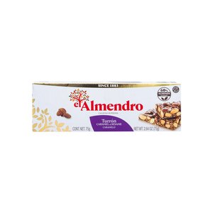 El Almendro Caramel Turron 75Gm