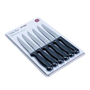 Orson Steak Knife 6Pcs Black (Promo)
