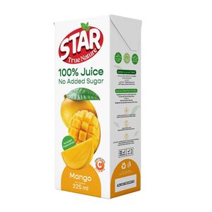 Star Mango Juice No Added Sugar 225 Ml