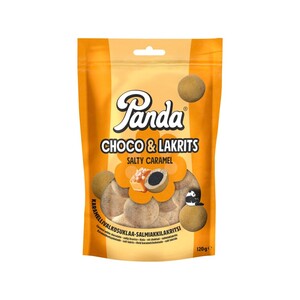 Panda Choco & Lakrits Salty Caramel 120G