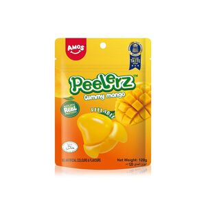 Amos Peelerz Mango Gummy Candy 120 Gr