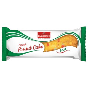 Eurocake Classic Pound Cake Fruit 125G