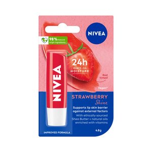 Nivea	Lip Balm Stick Strawberry 4.8G