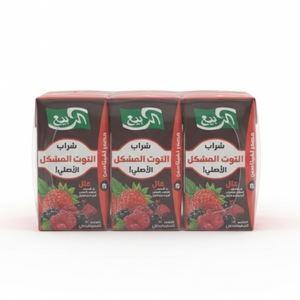 Al Rabie Mix Berry Juice 125Ml X6pcs