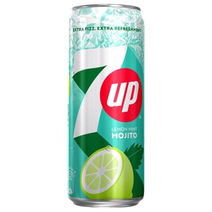7Up Carbonated Soft Drink Lemon Mint Mojito 330Ml