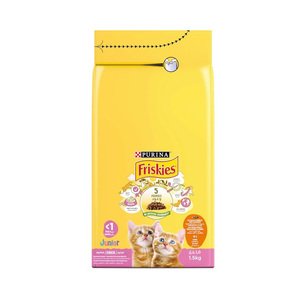 Friskies Cat Food Junior Chicken & Milk & Vegetable 1.5Kg