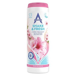 Astonish Shake & Fresh Carpet Freshener Pink Blossom 350G